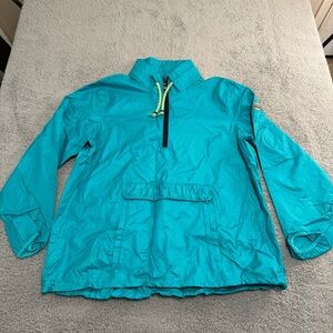 Merrell Men's Jacket Rain Windbreaker Pullover Pockets Green Size Xl Outdoor‎